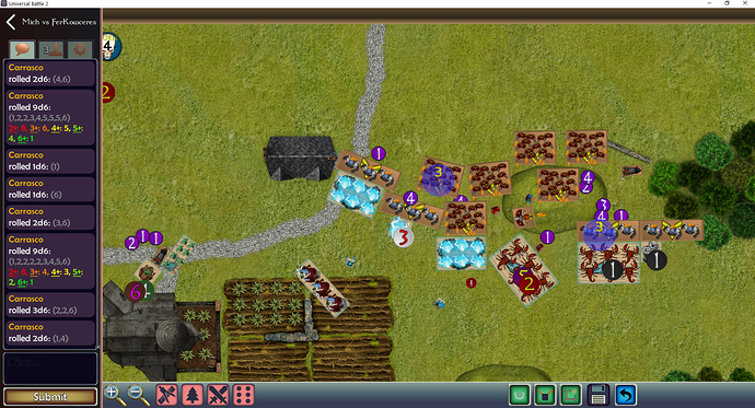 CtA#2, TURN 4, AD combat
