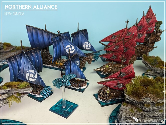 Scarhandpainting 2210 Armada Northern Alliance Varangur 3