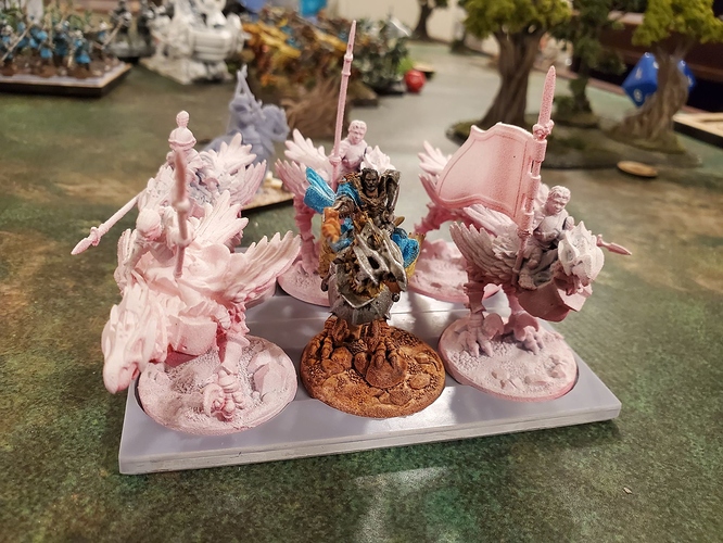 Kings of War Cavalry Movement Trays for Round Bases