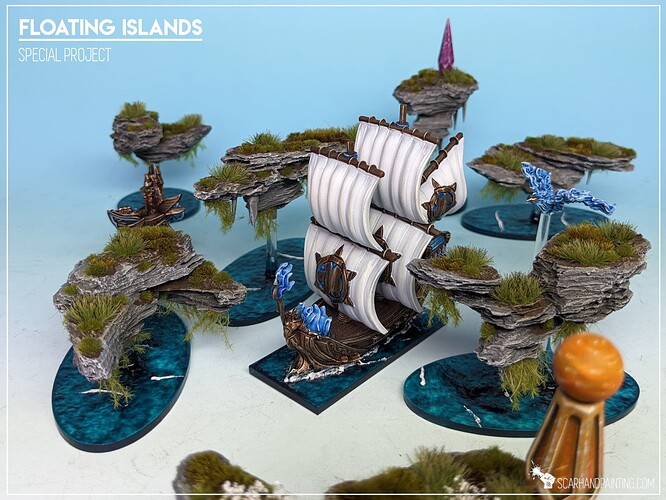 Scarhandpainting 2207 Armada Special Project Floating Islands 11
