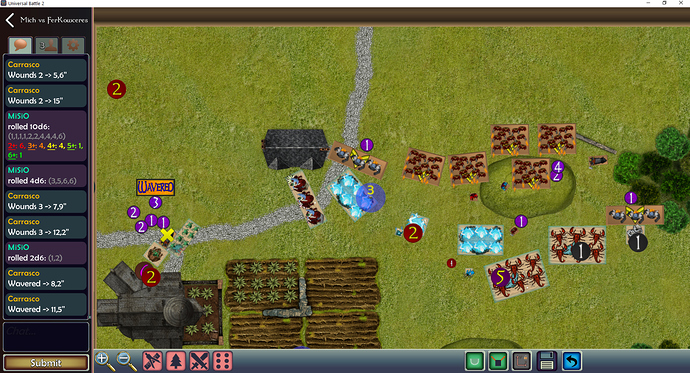 CtA#2, TURN 4, TR combat