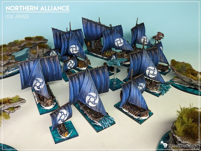 Scarhandpainting 2210 Armada Northern Alliance Varangur 1