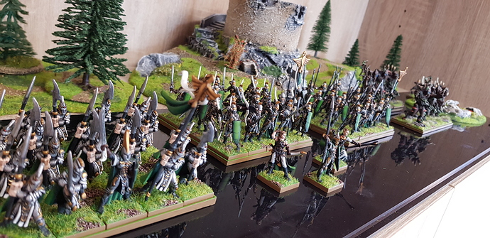 Mike's Elves Full Army Side