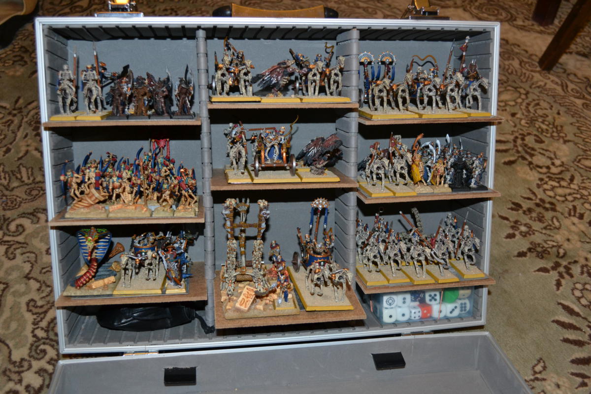 A-CASE+ Miniature Wargaming Carrying/Display Case by Olo Pawi